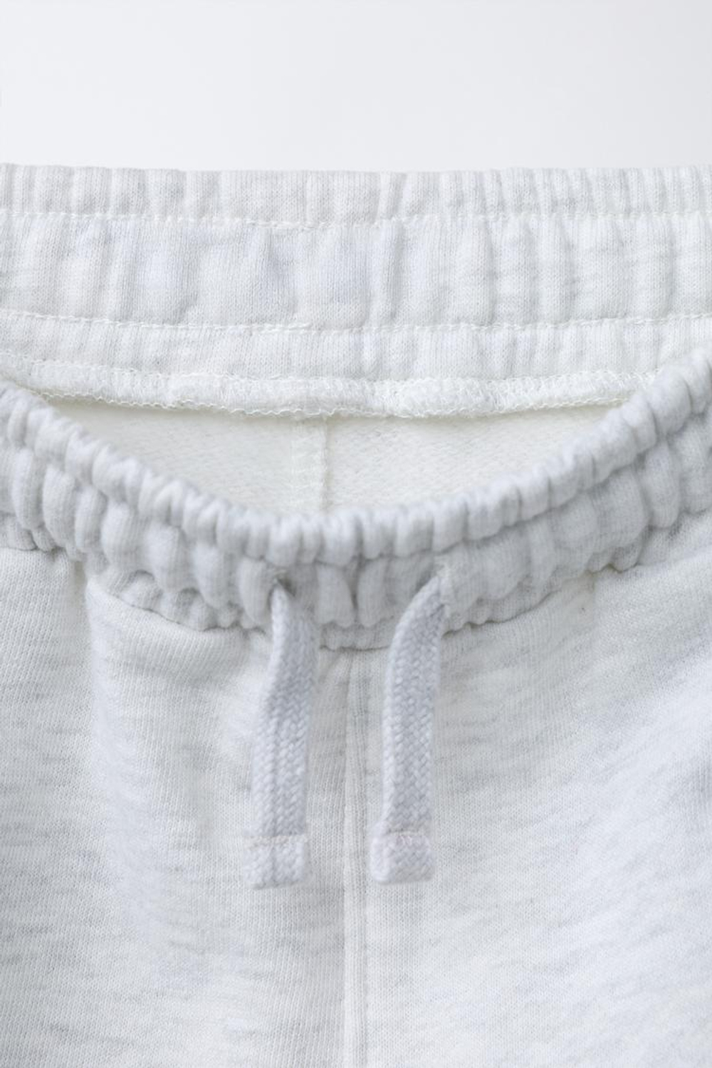 ZARA БРЮКИ BARREL JOGGING, СЕРЫЙ МЕЛАНЖ