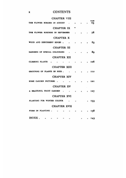 Colour Scheme in the Flower Garden | Jekyll Gertrude