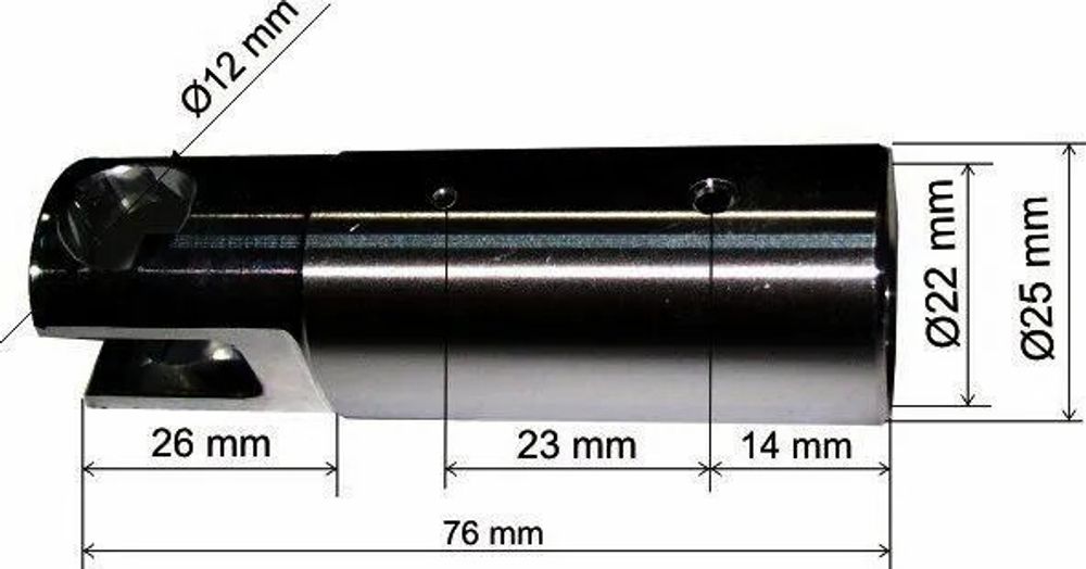 ГИЛЬЗА (ЦИЛИНДР, ПОРШЕНЬ) ДЛЯ HR2450/2470 MAKITA 525594