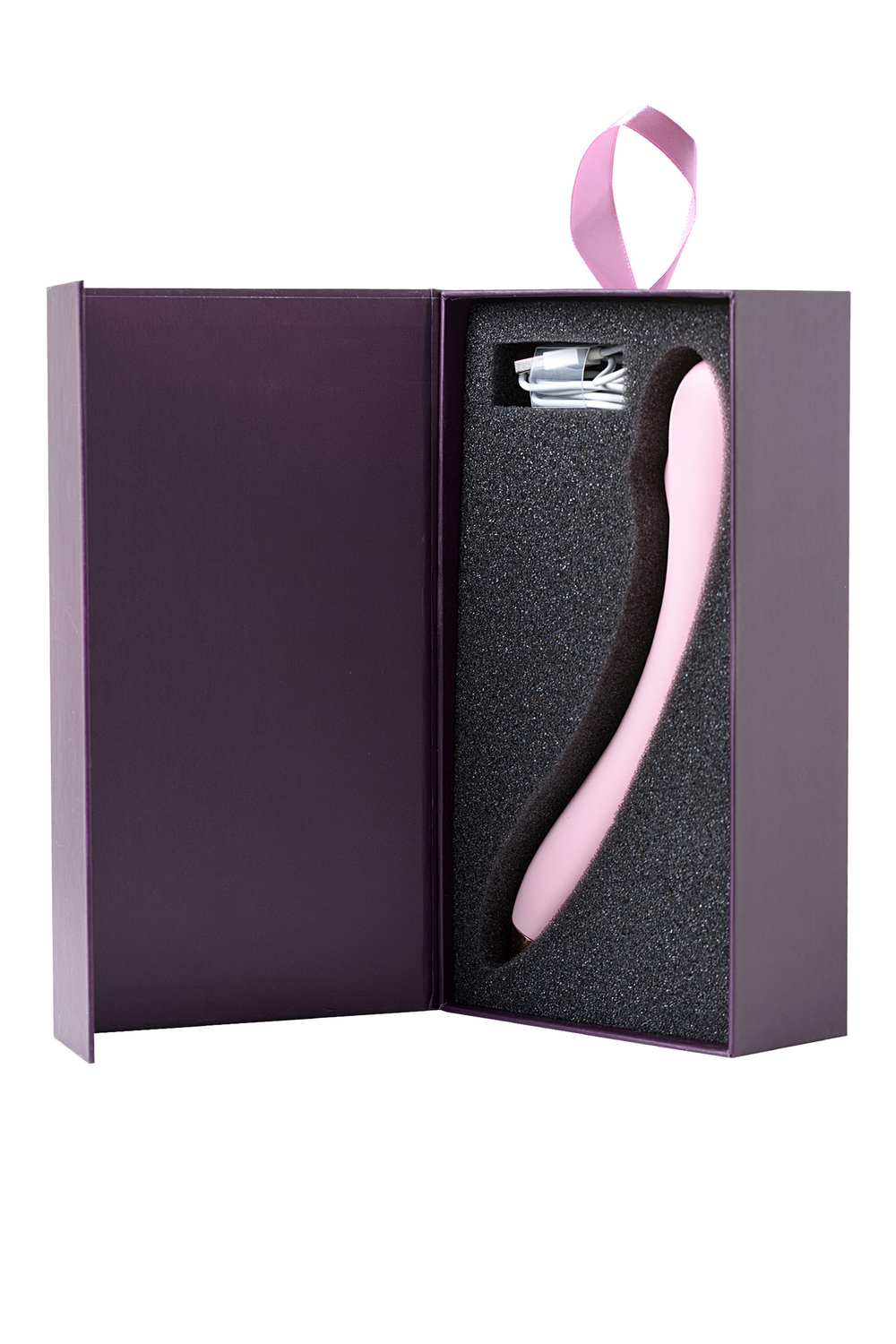 Вибромассажер Eromantica Kristen розовый 22,5 см