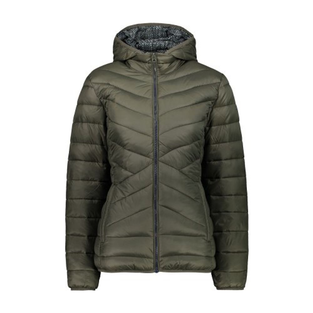 CMP WOMAN JACKET ZIP HOOD 39Z0496 F919 OLIVE b.blue 33
