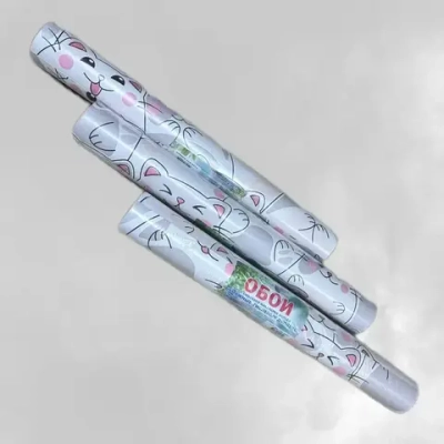 Обои Милые Котики 1120-017 бумажные 0,53х10 м.