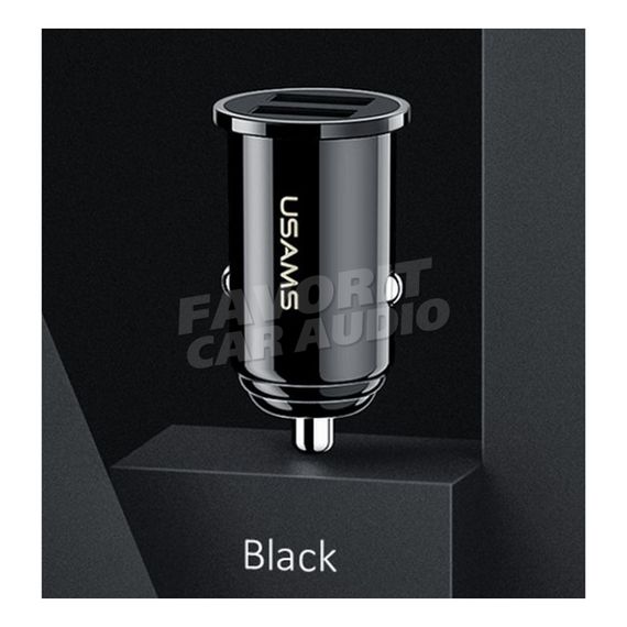 АЗУ 2USB Usams US-CC055 C8 3100mAh пластик чёрный