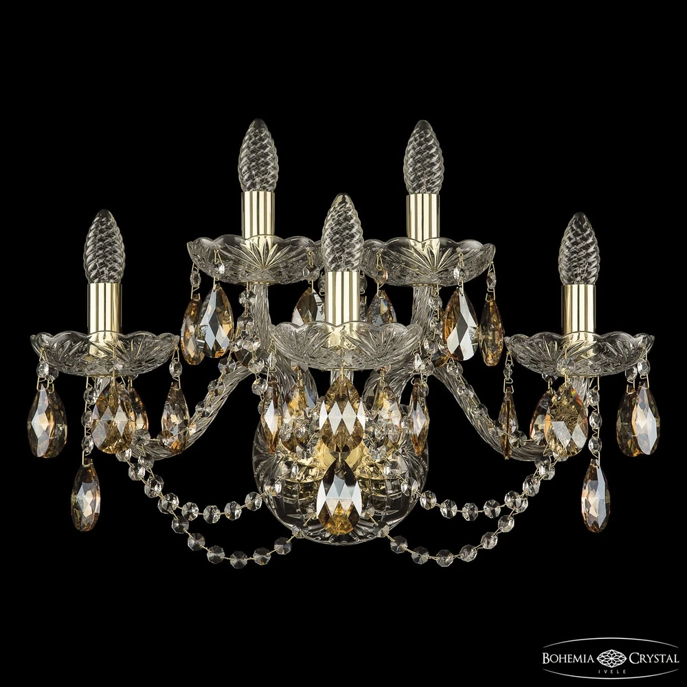 Бра Bohemia Ivele 1402B/3+2/195/XL G K721