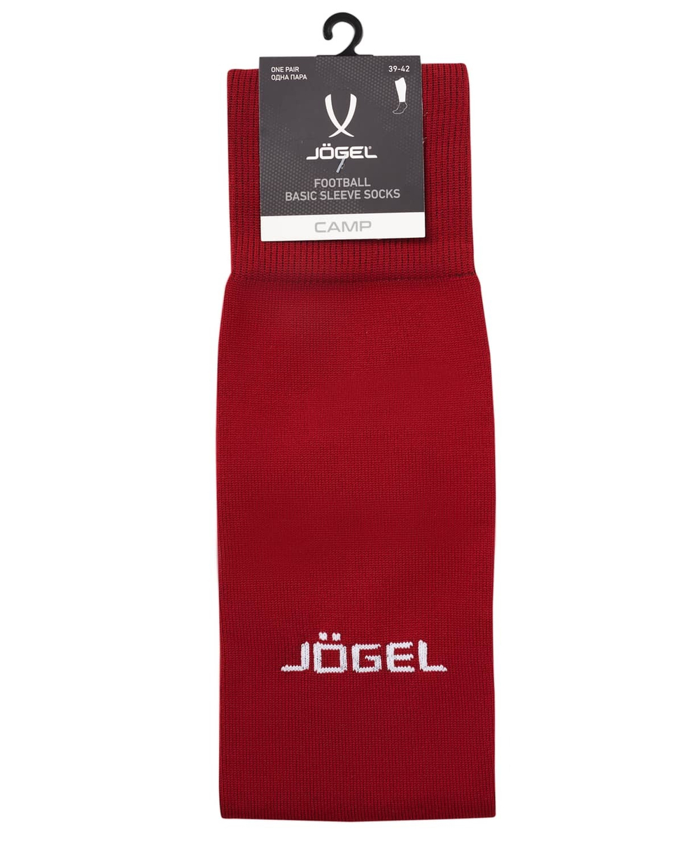 Гольфы футбольные CAMP BASIC SLEEVE SOCKS, гранатовый/белый