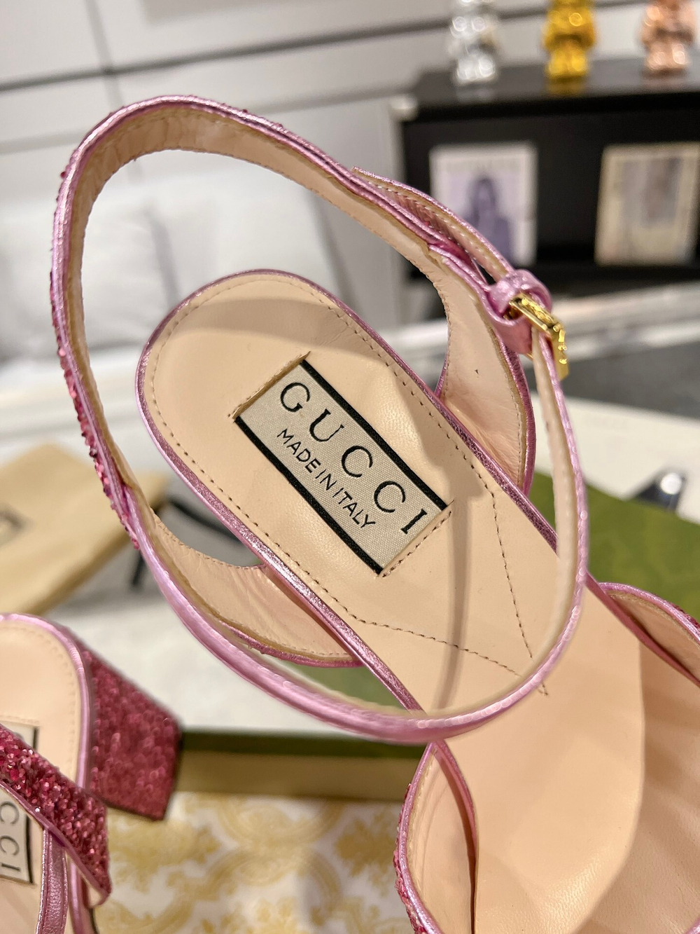 Gucci Horsebit Sandal 9.5 cm