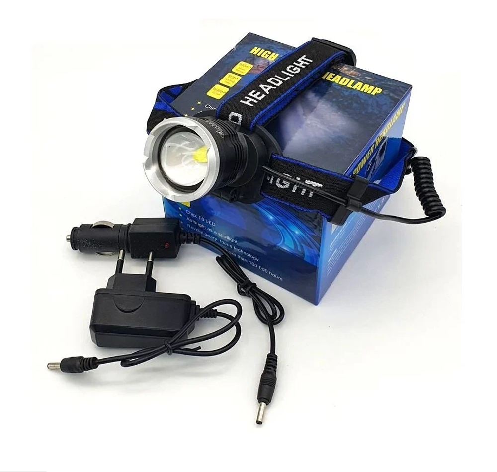 Фонарь Огонь H-691-P50 Police Яркий налобный