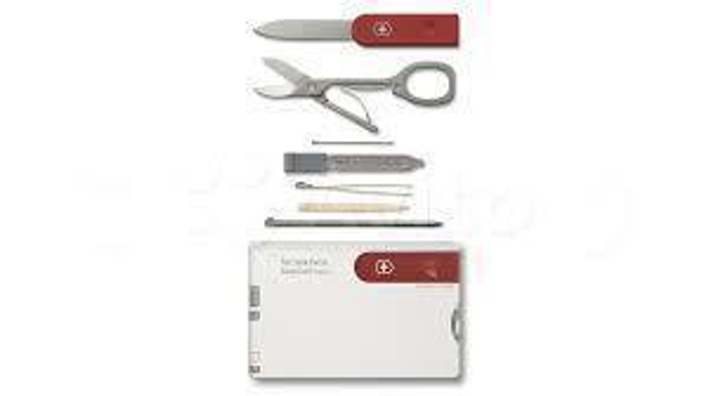 Швейцарская карта Victorinox SwissCard Classic (0.7107) белый коробка подарочная