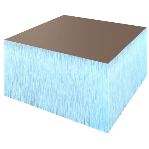 Панель Ruspanel RPG Optima XPS на основе экструдированного пенополистирола Styrofoam односторонняя 1250х600х50 мм