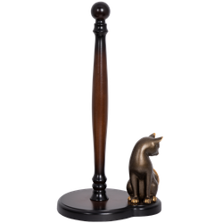 Держатель для полотенец Кошка Грация Бронза