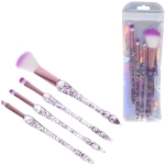 Кисти для макияжа 4шт «ДИ МАРКО», цвет фиолетовый, 21,5*6,5/16см