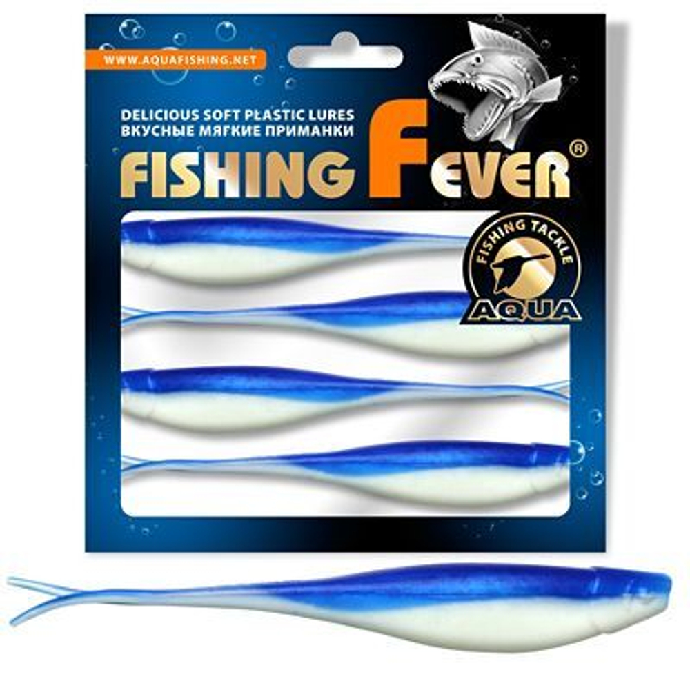 Мягкая силиконовая приманка риппер для дроп-шота AQUA FishingFever BOSS