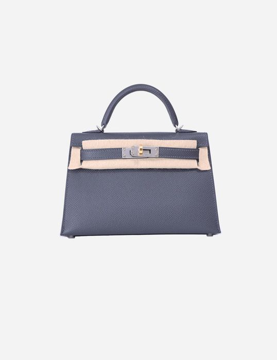 Сумка Hermes Epsom Mini Kelly 20 Electrum Hardware 