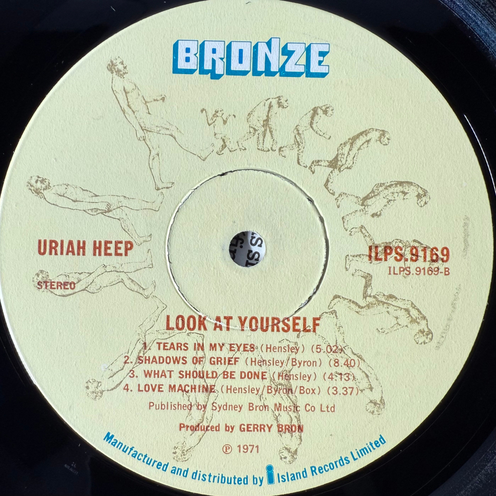 Uriah Heep ‎– Look At Yourself (Англия 1971г.)