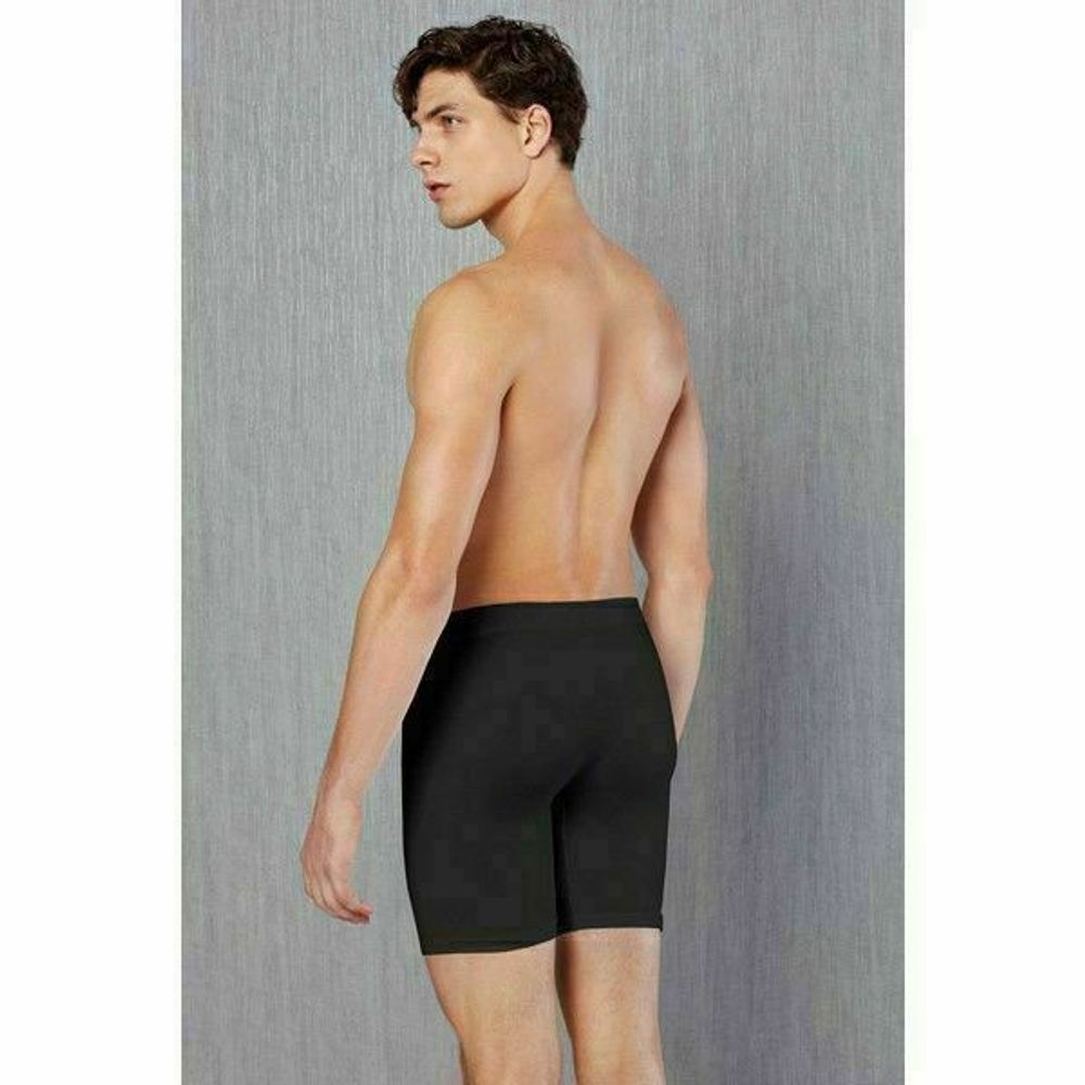 Мужские трусы боксеры удлиненные темно-серые Doreanse 1792