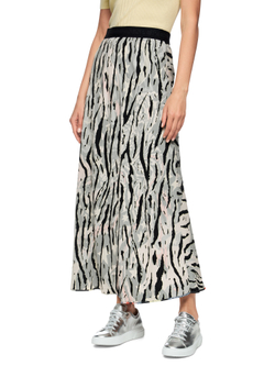 Двусторонняя юбка из вискозы