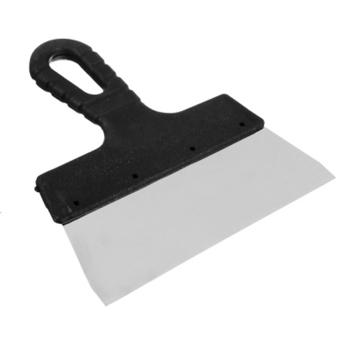 Шпатель металл (нерж) пластиковая ручка 200 мм РОКОТ (80шт/кор)