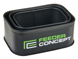 Емкости для прикормки и насадки Feeder Concept EVA 3шт. набор 270х170х100