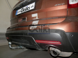 Фаркоп оцинкованный Galia F123A для Ford Explorer 2011-(паспорт и сертификат в комплекте)(без электрики)