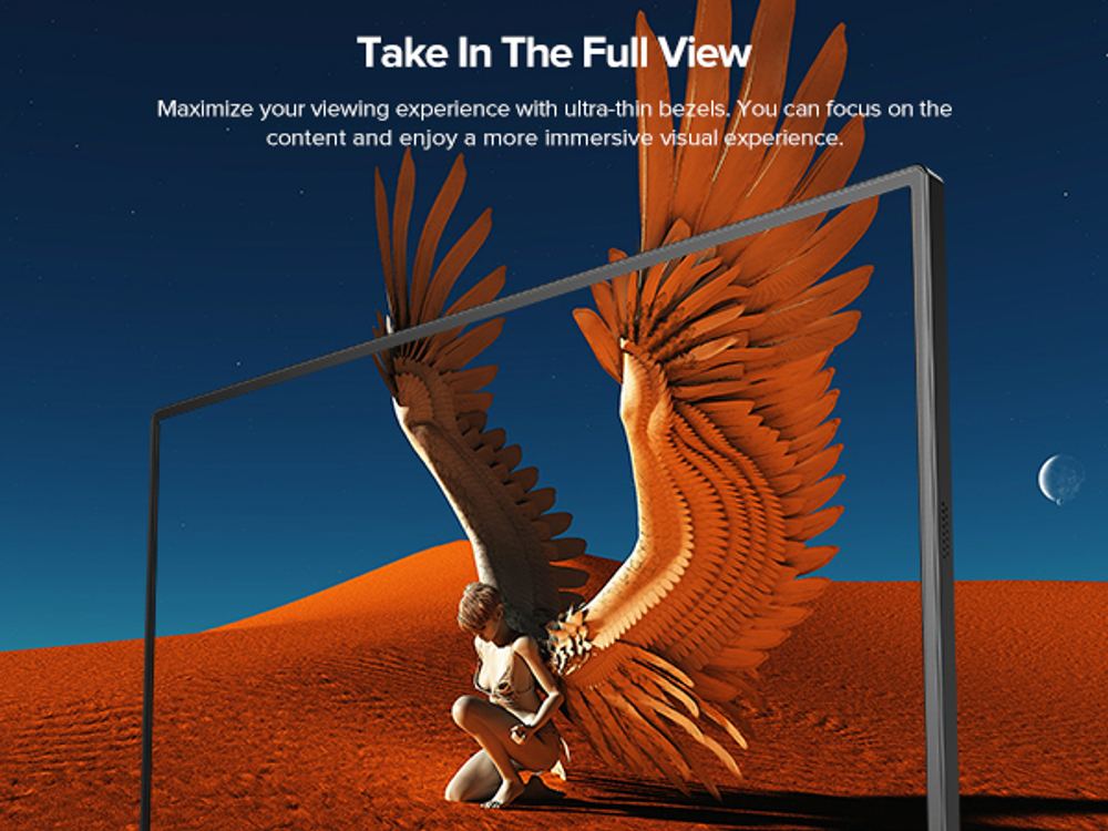 16.1" Портативный монитор UPERFECT Ucolor J4 FHD 1920x1080, 144 Гц, IPS