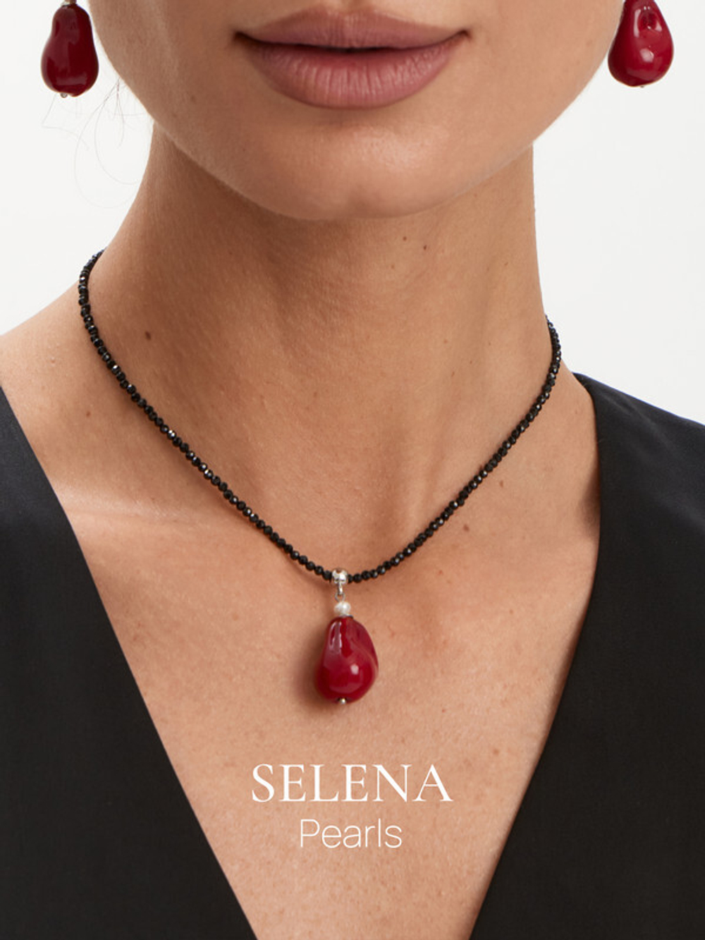91003262 Колье Selena Pearls