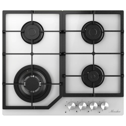 Встраиваемая газовая варочная панель Monsher MGG 63 Blanc