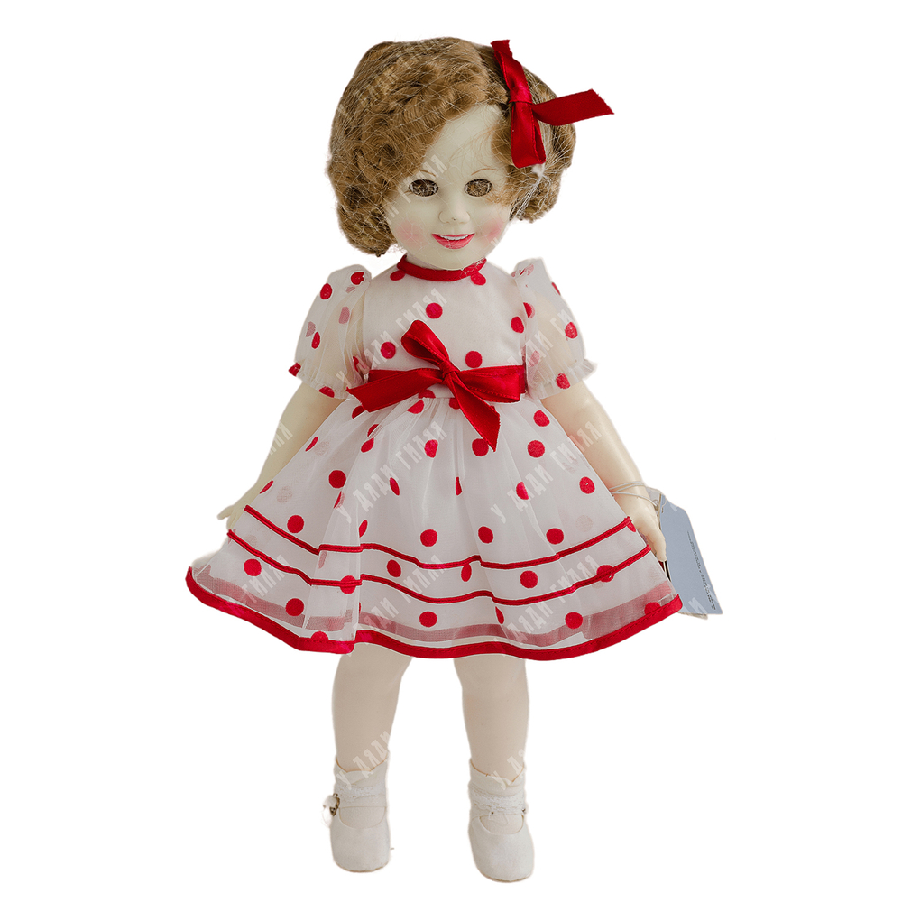 Кукла Ширли Темпл (Shirley Temple Doll) 16" Collector's Doll Stand-Up and Cheer. Коллекционная кукла