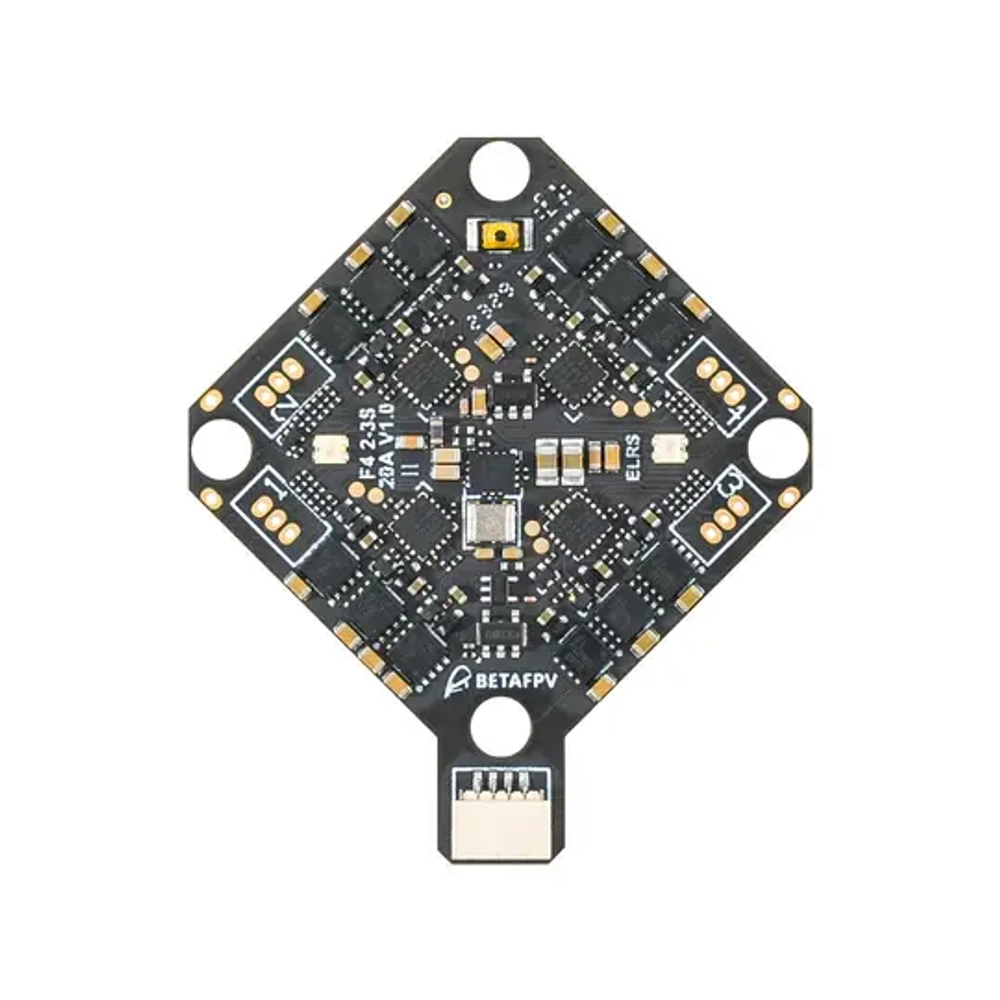 Полетный контроллер Betafpv F4 2-3S 20A ​​Brushless v1.0 STM32F405 ELRS 2.4G