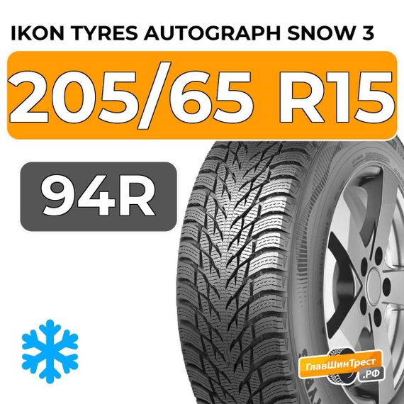 Ikon Tyres Autograph Snow 3 205/65 R15 94R