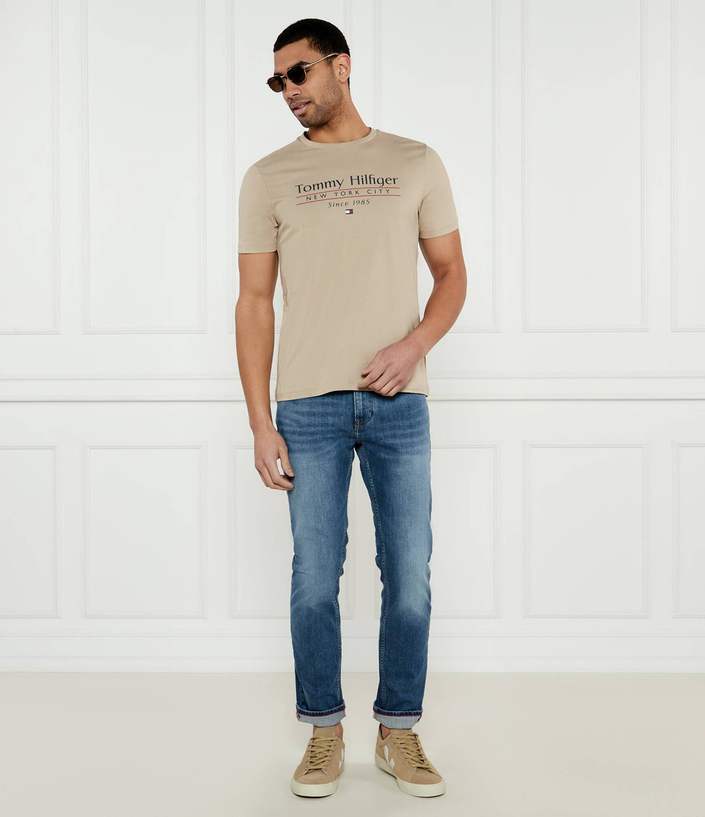 Футболка Tommy Hilfiger - бежевый(MW0MW38621)