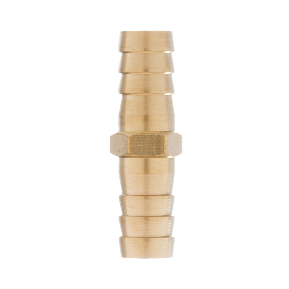 Соединитель для шланга 1/2", латунный Palisad