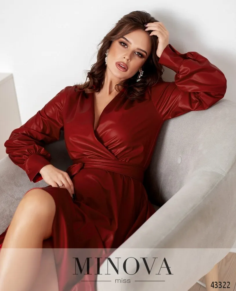 Платье 1078-красный Minova