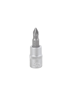 Головка 1/4" со вставкой PZ1 L=38, ARNEZI R0004201