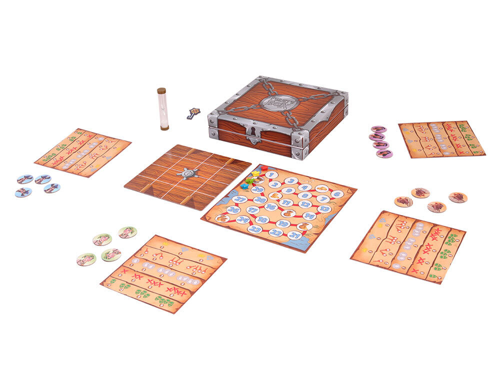 Настольная игра Blue Orange "Сундук Сокровищ (Pirate Box)" - с русскими праивлами