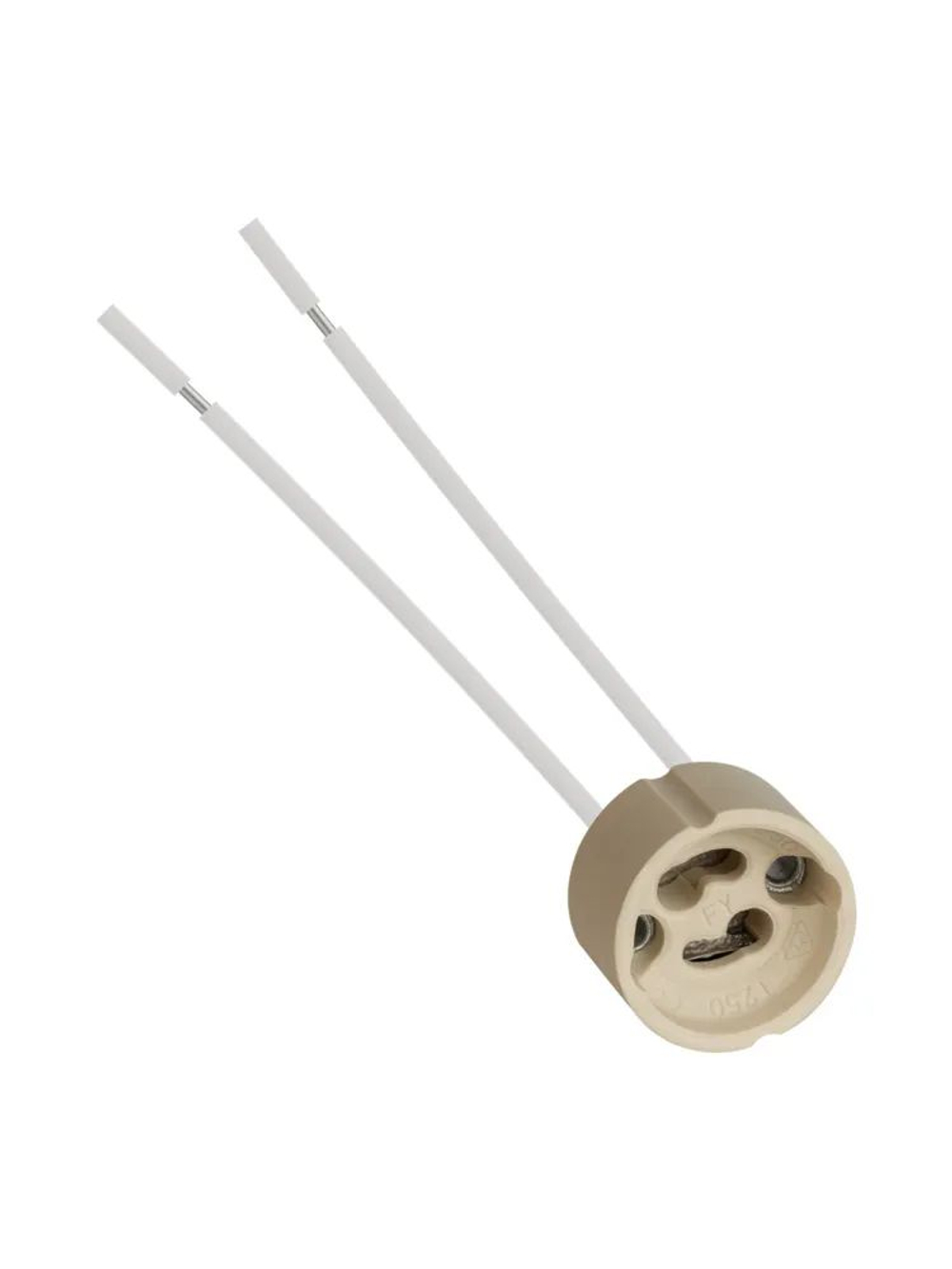 Патрон керамический GU10 для светодиодных и галогенных ламп 220V, поворотный