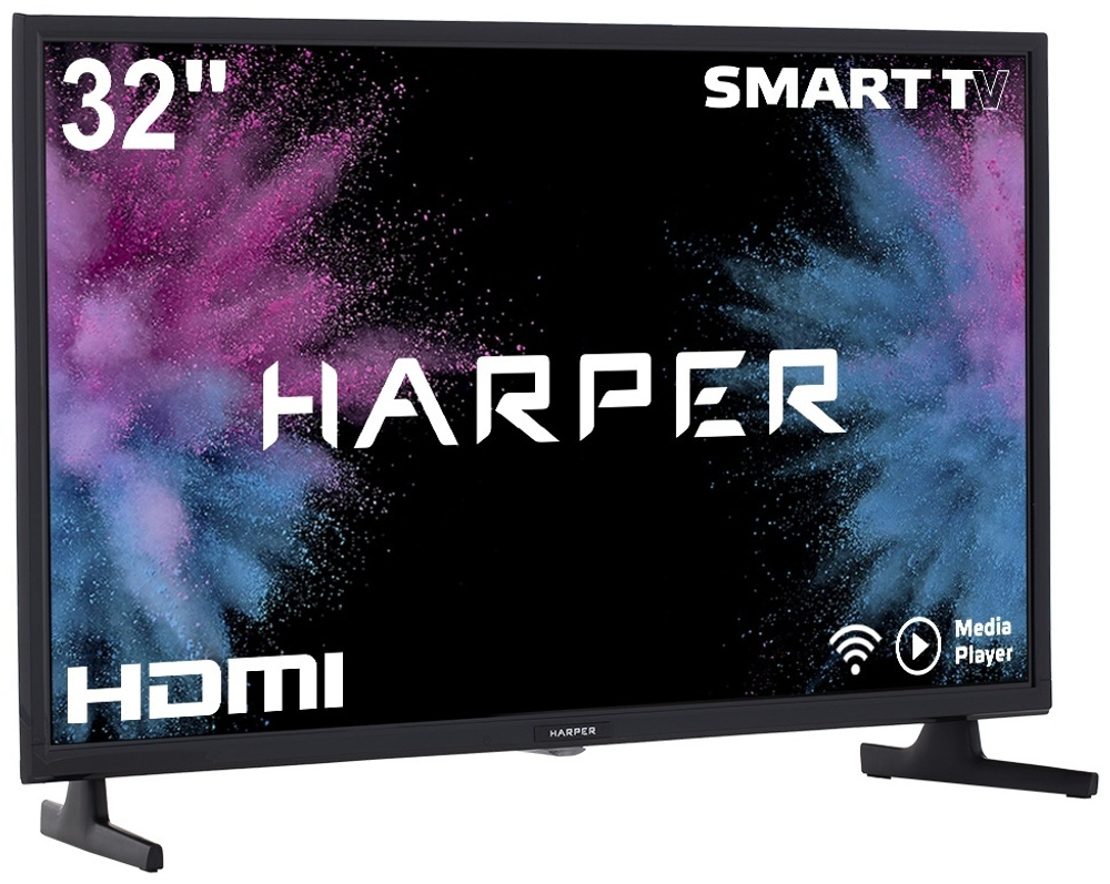 Телевизор HARPER 32R820TS 81 см черный