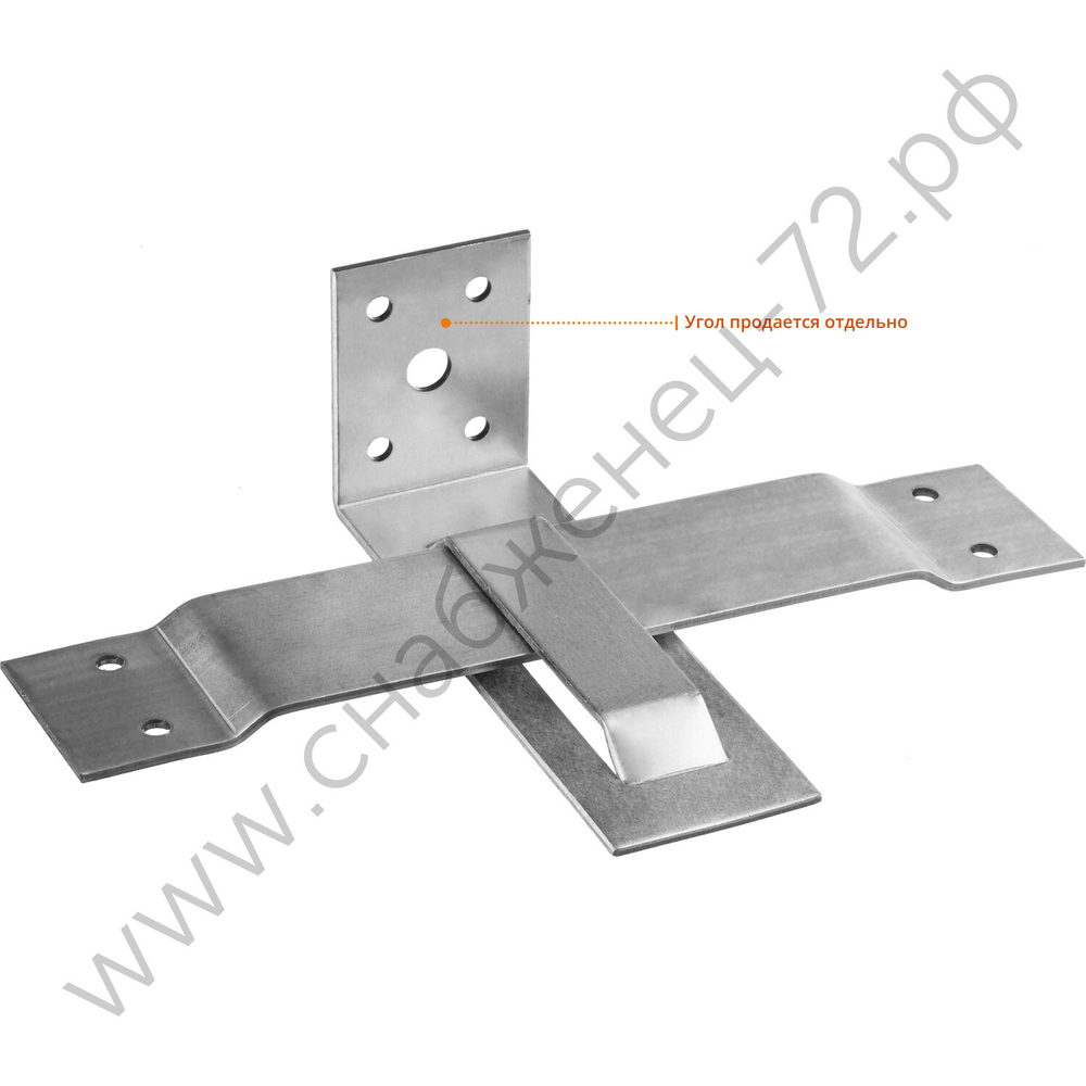 ЗУБР СОС-2.0 40х150(90) х 2 мм, скользящая опора для стропил, пластина (310166-090)