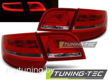 Задние фонари Audi A3 8P sportback red white led