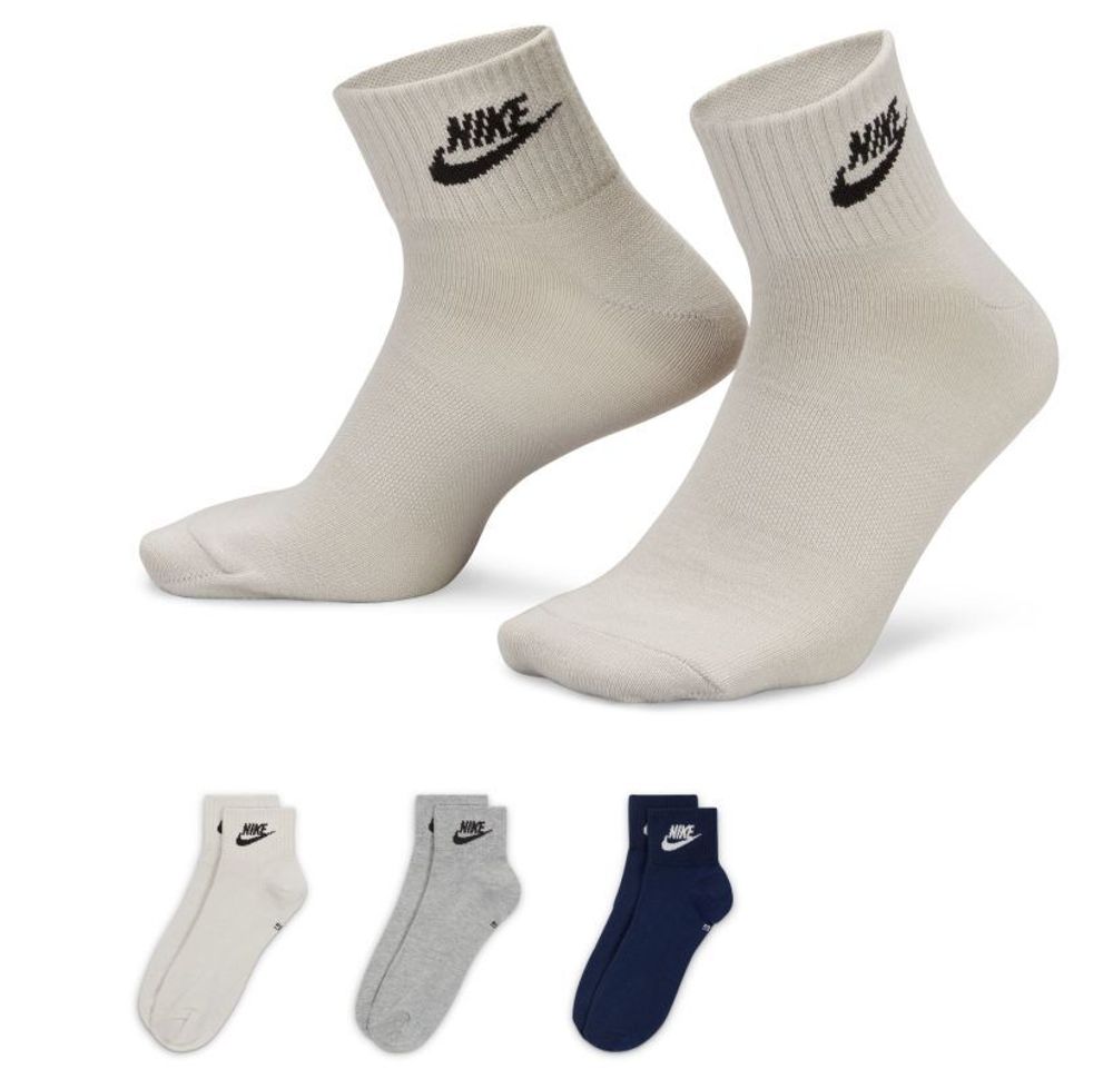 Теннисные носки Nike Everyday Essential Ankle 3P