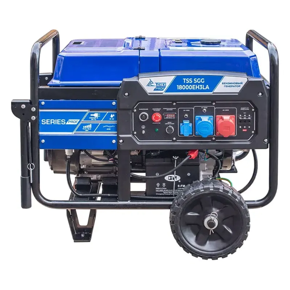ТСС SGG 18000EH3LA бензогенератор с блоком АВР ТСС С 17000/400 190069/190028