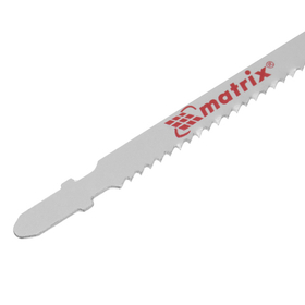 Полотна для электролобзика по дереву, 3 шт, 75 х 2.5 мм, HCS, EU- хвостовик Matrix 78141