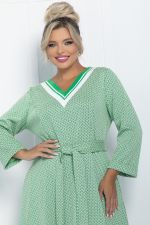 Платье Осенняя история (светло-зеленое) П11226 LT Collection