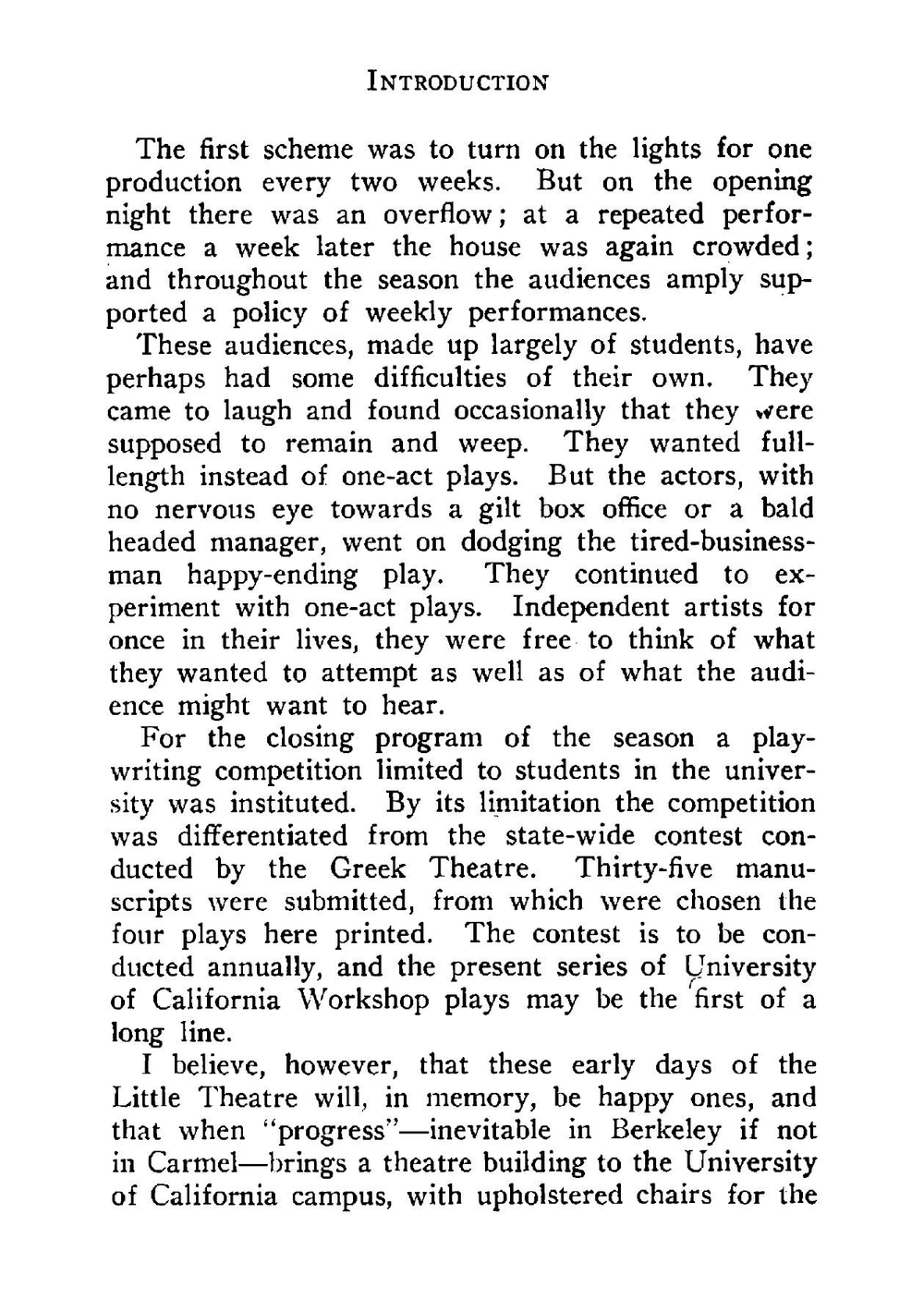 Plays of the University of California Little Theatre Workshop | Сборник