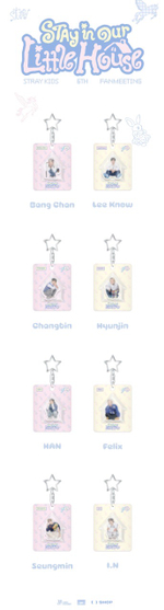 Мерч STRAY KIDS - 'STAY in Our Little House' MINI BLOCK KEYRING