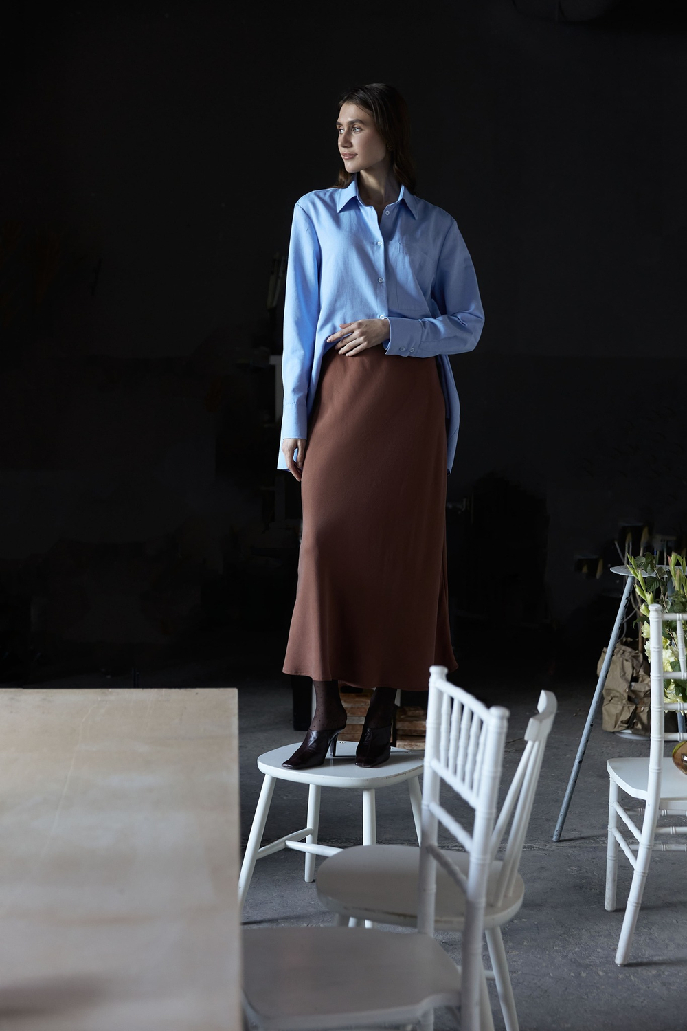 Рубашка лаконичная