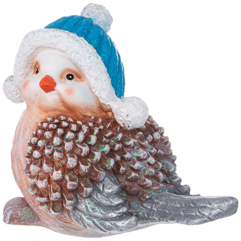 ФИГУРКА ДЕКОРАТИВНАЯ "ПТИЧКА В ШАПКЕ" 38*22*30СМ