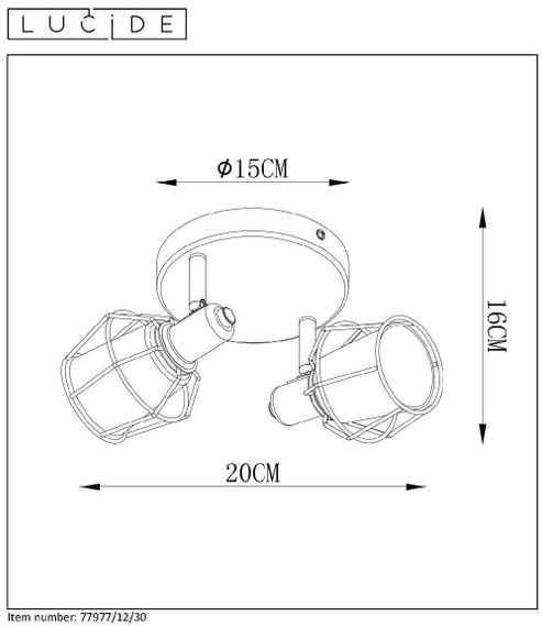 Спот Lucide Nila 77977/12/30