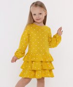 Платье А.9-46-2. горчичный, р. 128 9884011