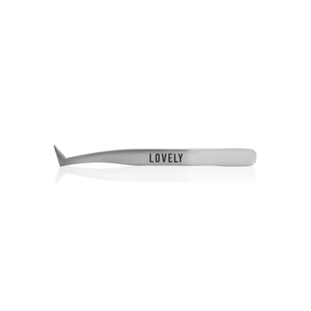 Пинцет для наращивания ресниц Lovely Сапожек