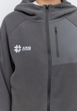 Флисовая кофта на замке ARGYMAQ EXPLORER GREY